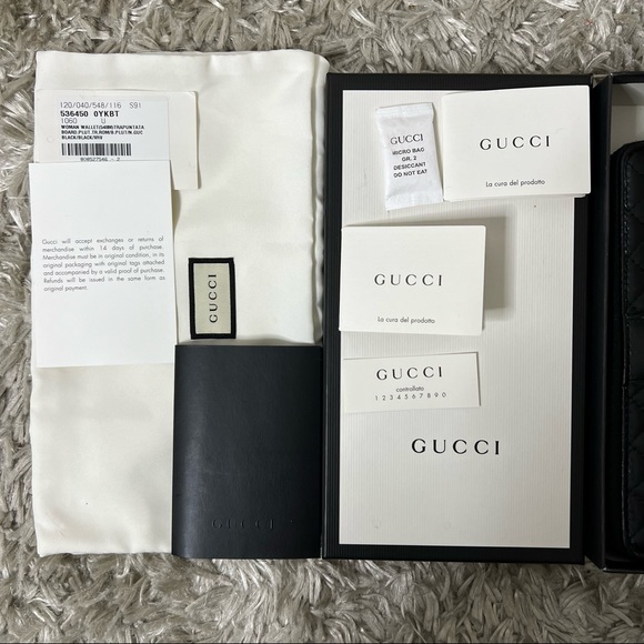 Gucci Ophidia Zip Around Wallet Quilted Leather - Picture 4 of 15